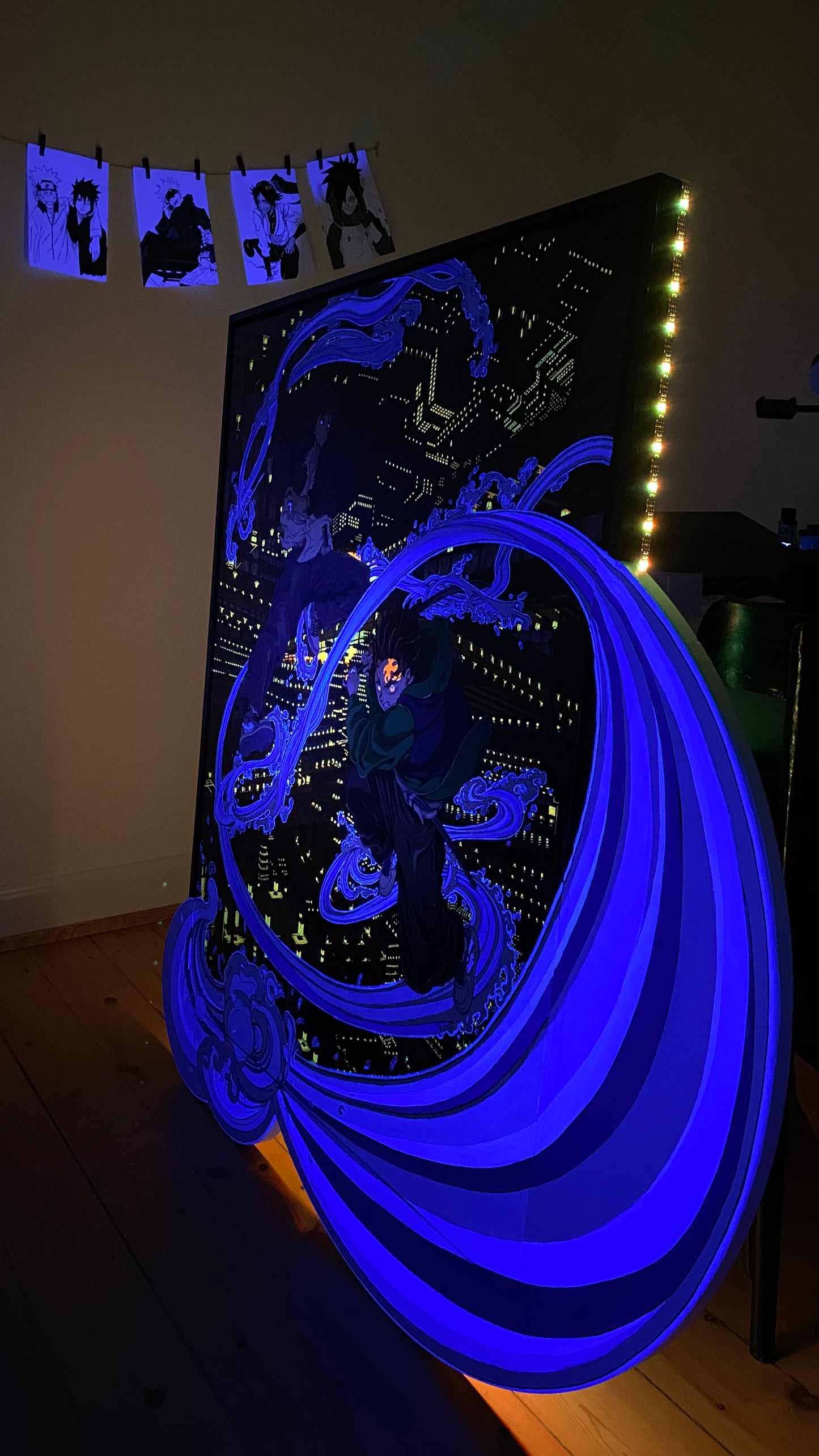 "Enter the Infinity Castle" 100 x 80 cm